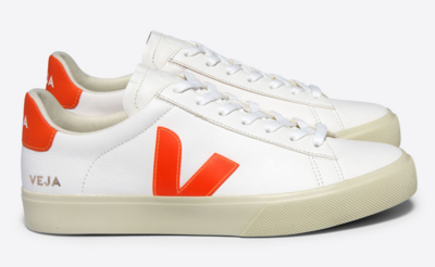 Zapatillas Veja campo orange fluo